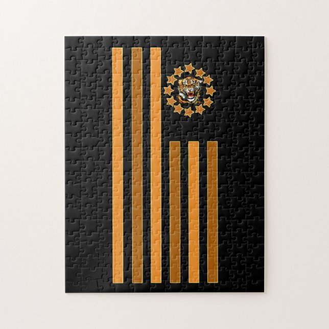 Puzzle Tigre - Bandera (Vertical)