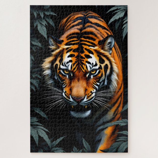 Puzzle Tigre de caza (Vertical)