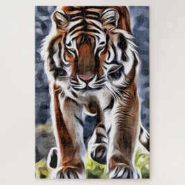 Puzzle Tigre de estrangulamiento