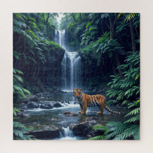 Puzzle Tigre de la jungla