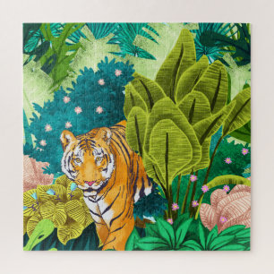 Puzzle Tigre de la jungla