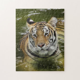 Puzzle Tigre en el agua