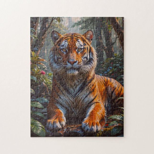 Puzzle Tigre majestuoso (Vertical)