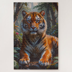 Puzzle Tigre majestuoso