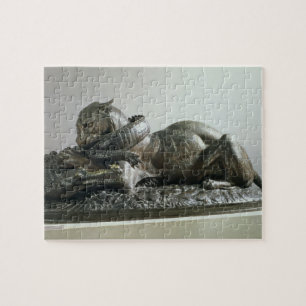 Puzzle Tigre que devora un cocodrilo, 1832 (bronce)
