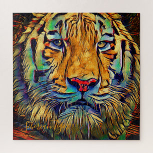 Puzzle Tigre siberiano [rompecabezas cuadrado]