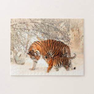 Puzzle Tigres