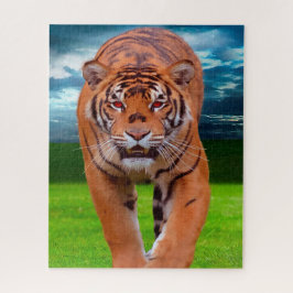 Puzzle Tigres grandes gatos.