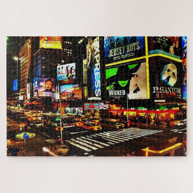 Puzzle Times Square Nueva York (Horizontal)