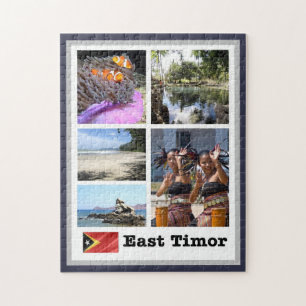 Puzzle Timor Oriental - Mosaico -