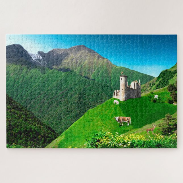 Puzzle Tiny Castle (Horizontal)