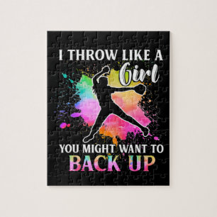 Puzzle Tiro Como Un Chica