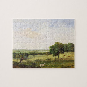 Puzzle Tiroteo de la perdiz (aceite en cartón para