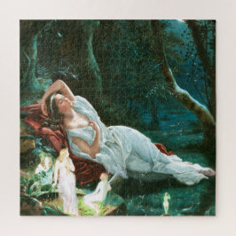 Puzzle Titania durmiendo a la luz de la luna - Arte Simmo