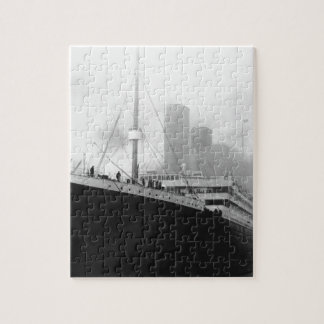 Puzzle Titánico en muelle en Southampton