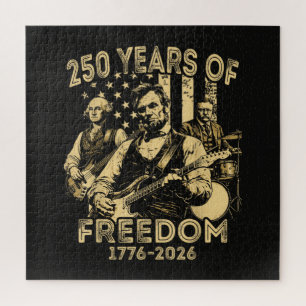 Puzzle Tocar la guitarra 4 de julio 250 aniversario