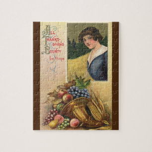 Puzzle Toda la Cosecha de Acción de Gracias Sea Tuyo
