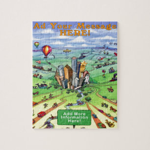 Puzzle Todas las carreteras conducen a Houston Texas