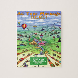 Puzzle Todas las carreteras conducen a San Antonio Texas