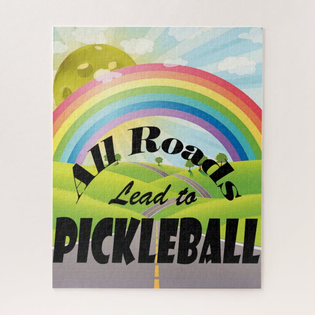 Puzzle Todas las carreteras conducen al baloncesto (Vertical)