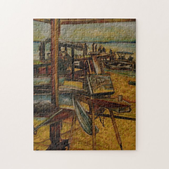 Puzzle Todas las grandes pinturas comienzan con un palo d (Vertical)