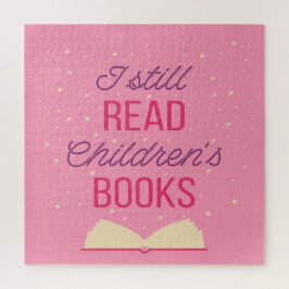 Puzzle Todavía leo libros para niños III