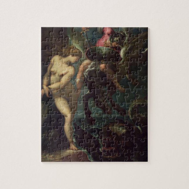 Puzzle Todavía vida de los pescados, c.1670-80 (aceite en (Vertical)
