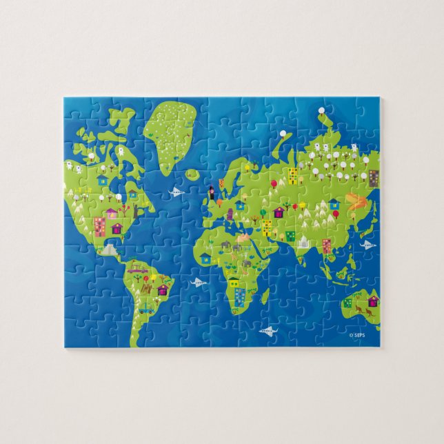 Puzzle Todo el mundo (Horizontal)