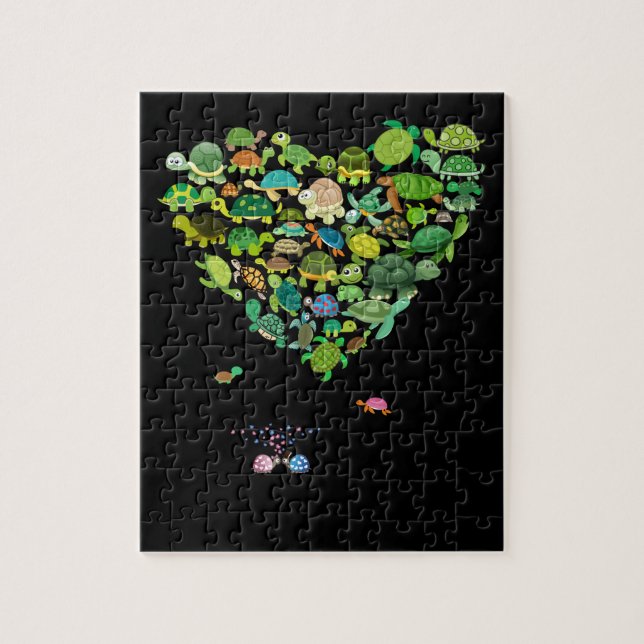 Puzzle Todo lo que necesito es amar a una tortuga (Vertical)