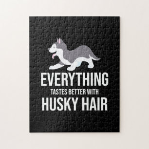 Puzzle Todo Sabe Mejor Con El Cabello Husky