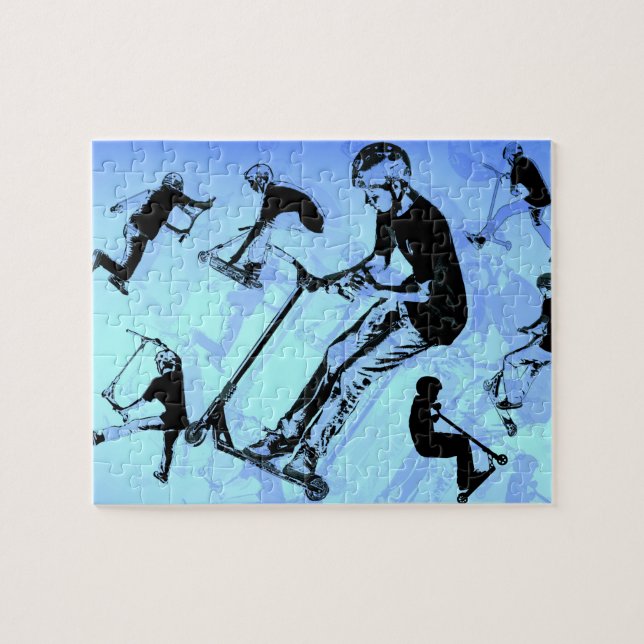 Puzzle ¡Todo se trata de The Scooter! - Trampas de Scoote (Horizontal)