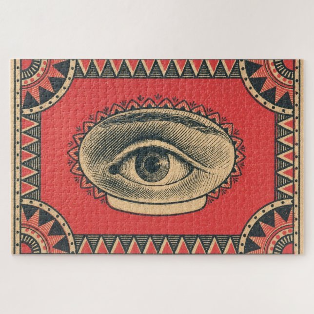 Puzzle todopoderoso ojo de la sabiduría (Horizontal)
