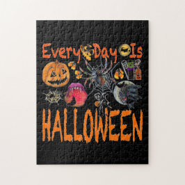 Puzzle Todos los días se rompe Halloween