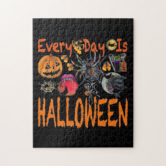Puzzle Todos los días se rompe Halloween (Vertical)