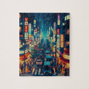 Puzzle Tokio en Movimiento