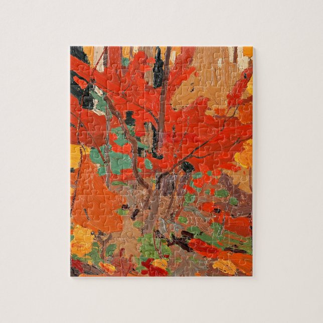 Puzzle Tom Thomson - Otoño-otoño (Vertical)