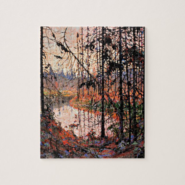 Puzzle Tom Thomson - Río del Norte (Vertical)
