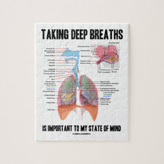 Puzzle Tomar las respiraciones profundas es importante