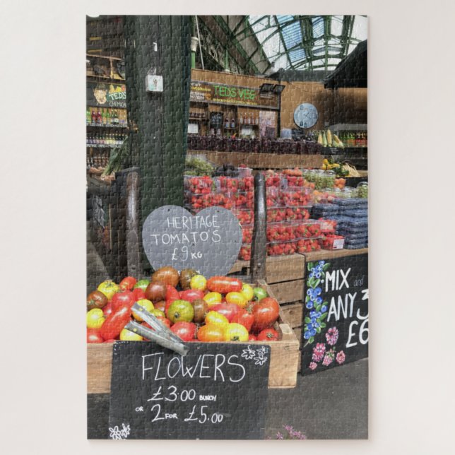 Puzzle Tomates, Borough Market, Londres, Reino Unido (Vertical)