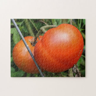 Puzzle Tomates De Jardín Rojo En La Naturaleza Del Vino