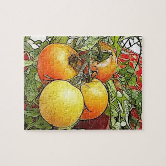 Puzzle Tomates frescos de la herencia del jardín