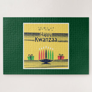 Puzzle Tono cálido y celebratorio de Kwanzaa de SlipperyJ
