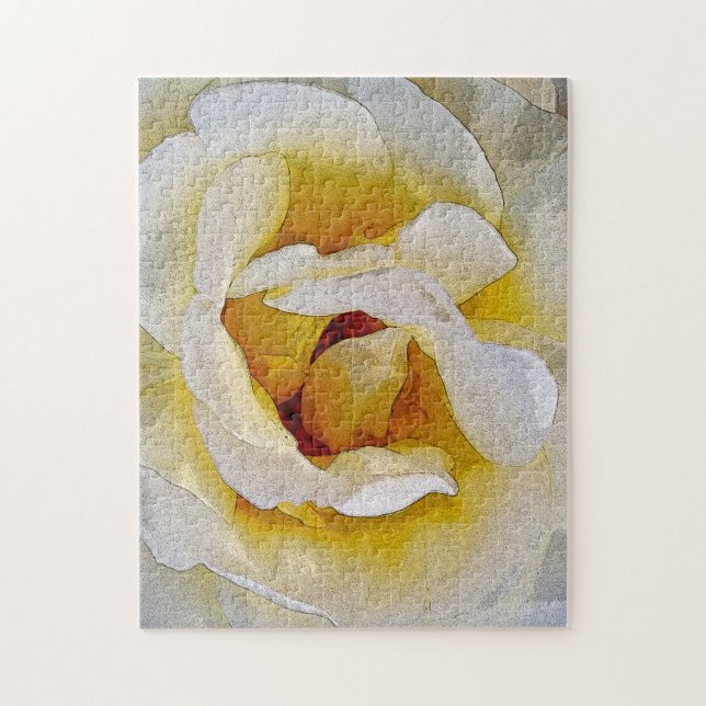 Puzzle tonos blancos a amarillos (Vertical)