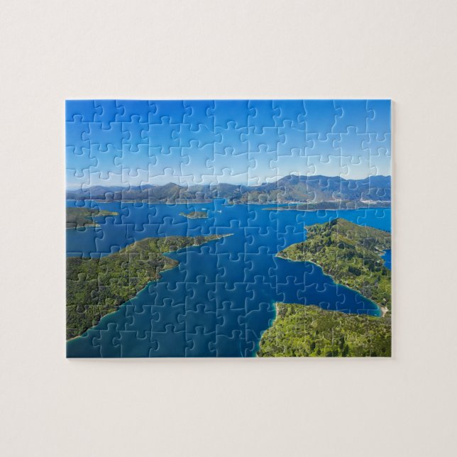 Puzzle Torea Bay, Queen Charlotte Sound, Marlborough (Horizontal)