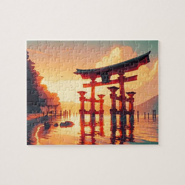 Puzzle Torii de la Luz Naciente (Horizontal)