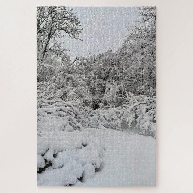 Puzzle Tormenta de invierno (Vertical)