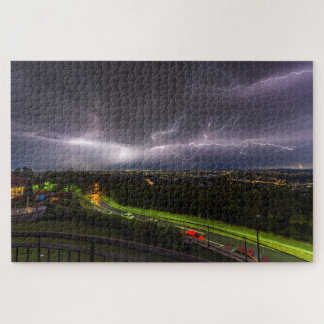 Puzzle Tormenta de verano sobre Brisbane