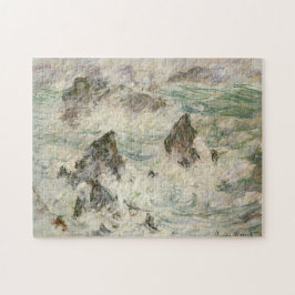 Puzzle Tormenta en el Bella Artes Belle-Ile Monet