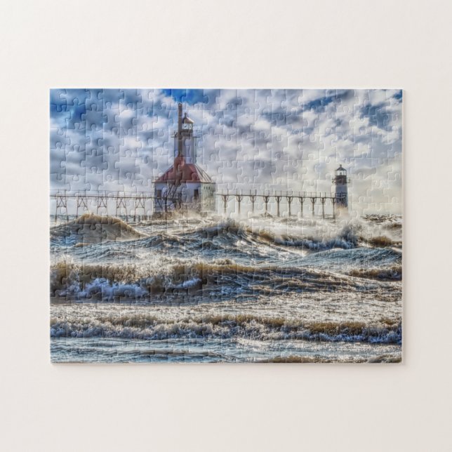 Puzzle Tormenta En El Faro S Joseph (Horizontal)