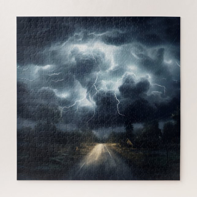 Puzzle Tormenta nocturna (Vertical)